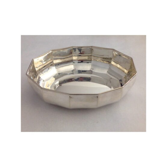 800 Solid Silver Oval Centerpiece
