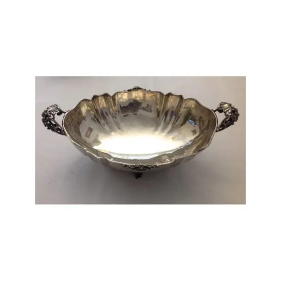 Centrotavola d'epoca in argento massiccio 800 millesimi