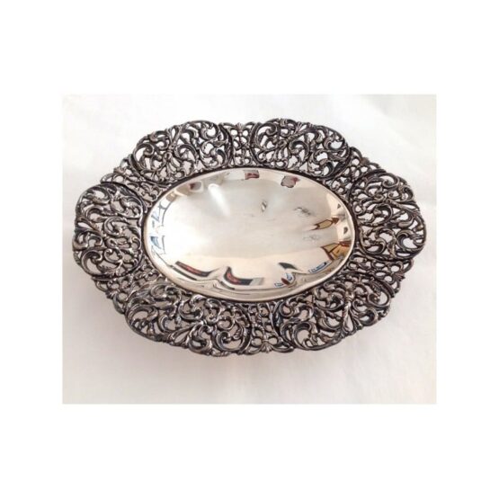 800 Solid Silver Vintage Centerpiece