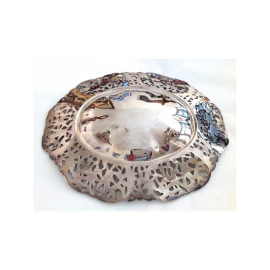 800 Solid Silver Vintage Centerpiece - Image 3
