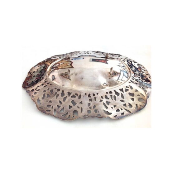 800 Solid Silver Vintage Centerpiece - Image 4