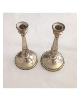 Candelabri d'epoca in argento massiccio 800