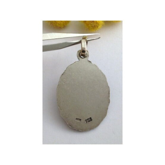Jesus Child of Praga 925 Sterling Silver Medal - Image 3