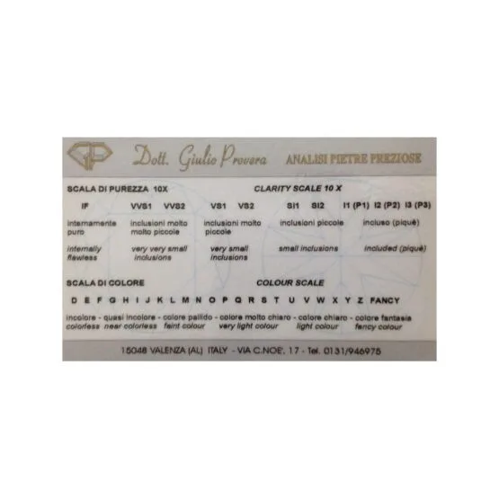 Diamante Naturale in Blister Sigillato - ct 047