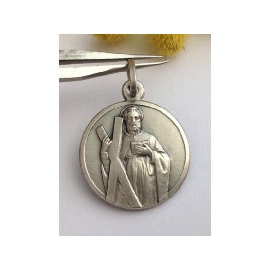 "Saint Andrew" 925 Sterling Silver Medal