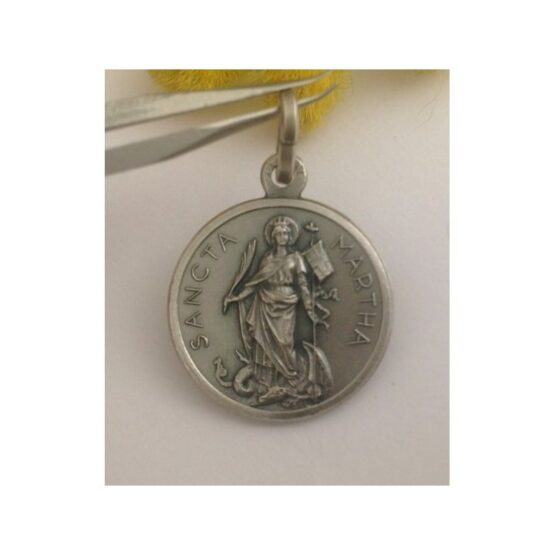 "Saint Martha" 925 Sterling Silver Medal