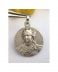 " Saint Barbara" 925 Sterling Silver Medal