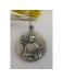 "Santa Caterina da Siena" medal in 925 sterling silver