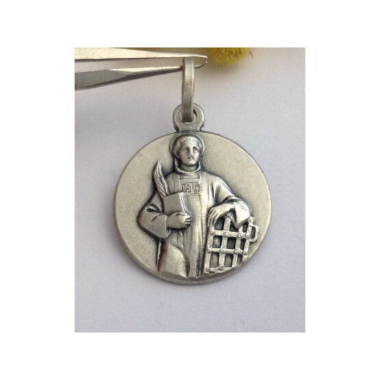 925 Sterling Silver " Saint Lorenz " Medal