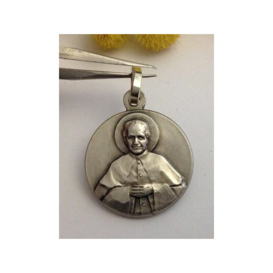 925 Sterling Silver " Saint John Bosco " Medal