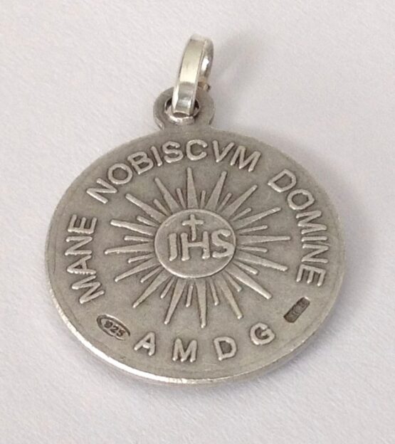 925 Sterling Silver " Holy Face of The Holy Shroud of Turin " Medal - Image 4