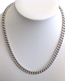 CATENA UNISEX IN ARGENTO MASSICCIO 925 - RODIATO
