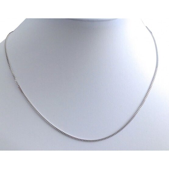 CATENINA UNISEX " MAGLIA GRUMETTA " IN ARGENTO 925