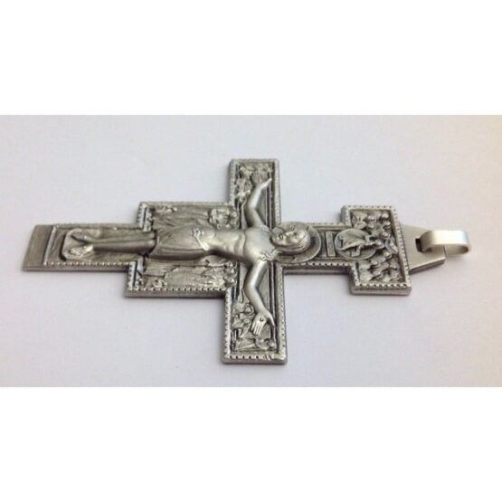 925 STERLING SILVER SAINT DAMIANO CRUCIFIX - Image 3