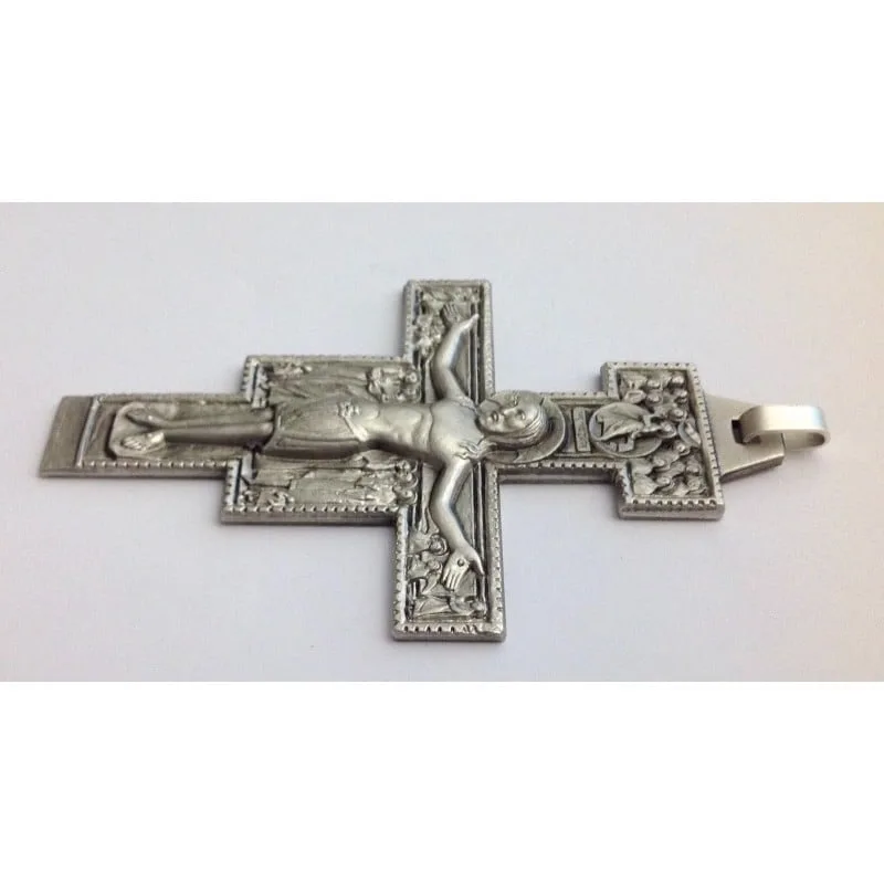 925 STERLING SILVER SAINT DAMIANO CRUCIFIX - Image 3