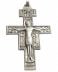 925 STERLING SILVER SAINT DAMIANO CRUCIFIX