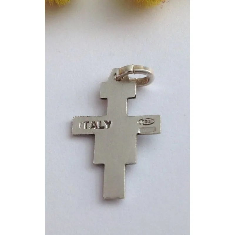 925 STERLING SILVER SAINT DAMIANO CRUCIFIX - Image 2