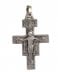 925 STERLING SILVER SAINT DAMIANO CRUCIFIX