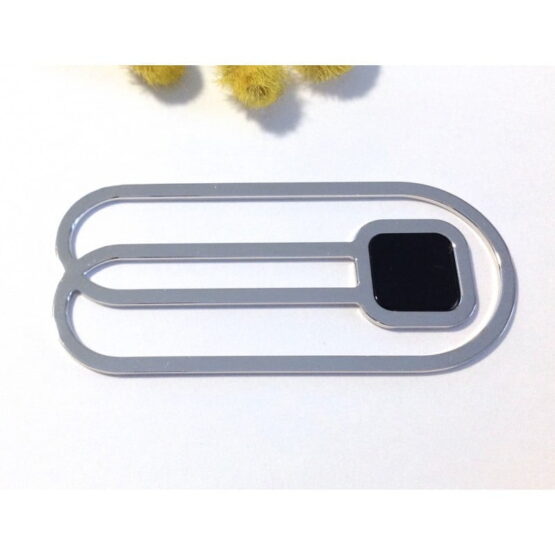 FERMASOLDI IN ARGENTO 925 CON ONICE - RODIATO - immagine 2