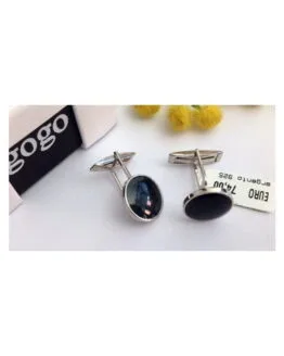 gemelli-tondi-in-argento-925-con-smalto-nero
