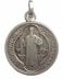 925 STERLING SILVER SAINT BENEDICT MEDAL