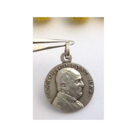 925 Sterling Silver " Pope Francisco " Medal