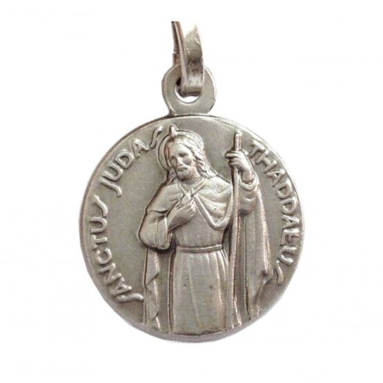 925 SILVER SAINT JUDE THADDUS THE APOSTLE MEDAL