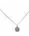 SAINT JUDE THADDEUS THE APOSTLE 925 STERLING SILVER MEDAL + CHAIN