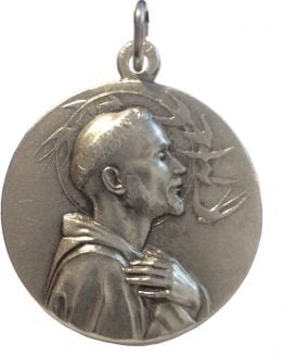 Medaglia di San Francesco D'assisi - Misura Grande