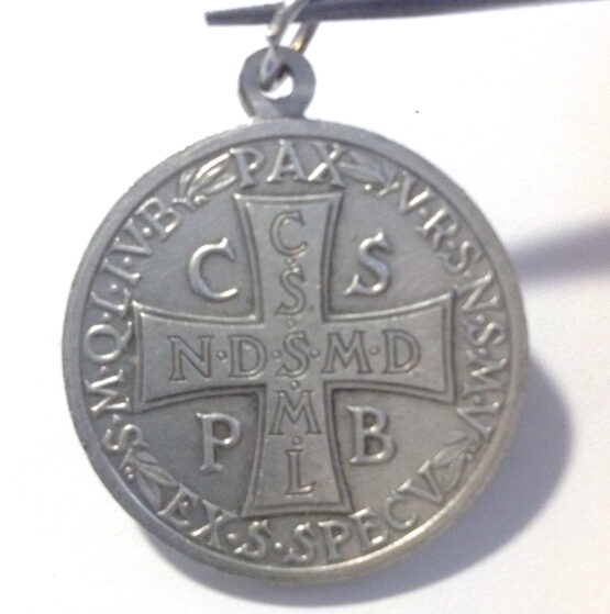 Saint Benedict Medal - Made in High Relief - Image 3