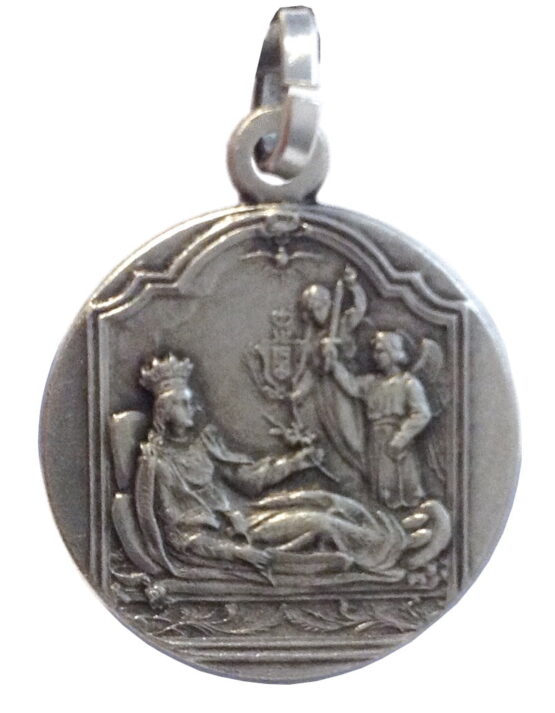 925 STERLING SILVER SAINT PHILOMENA MEDAL
