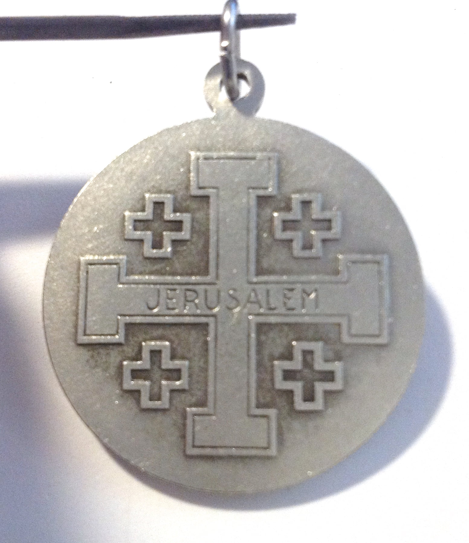 MEDAGLIA DEL SANTO VOLTO DI CRISTO " ECCE HOMO "- REALIZZATA IN ALTO RILIEVO - immagine 4