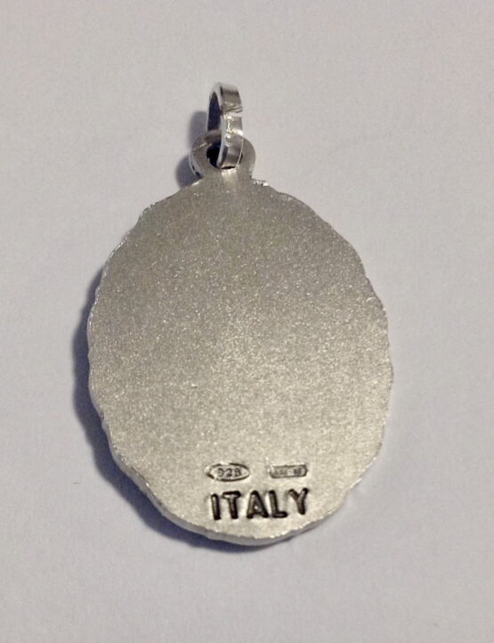 925 STERLING SILVER OVAL SHAPE SAINT MICHAEL THE ARCHANGEL MEDA - Image 5