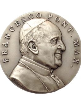 Medaglione Papa Francesco