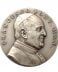 MEDAILLON OF POPE FRANCIS / MADONNA OF LOURDES - MADE IN HIGH RELIEF