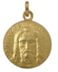 MEDAGLIA DEL VOLTO SANTO DI CRISTO IN ORO GIALLO 18KT