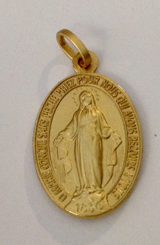 LA MEDAGLIA MIRACOLOSA IN ORO GIALLO 18KT - immagine 5