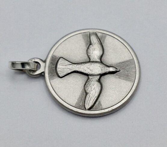 925 STERLING SILVER THE HOLY SPIRIT MEDAL (THE DOVE OF THE HOLY SPIRIT) - Image 2