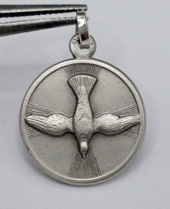 925 STERLING SILVER THE HOLY SPIRIT MEDAL (THE DOVE OF THE HOLY SPIRIT) - Image 3