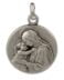 925 STERLING SILVER MADONNA WITH JESUS CHILD MEDAL