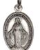 THE MIRACULOUS MEDAL IN BRASS-SILVER PLATED