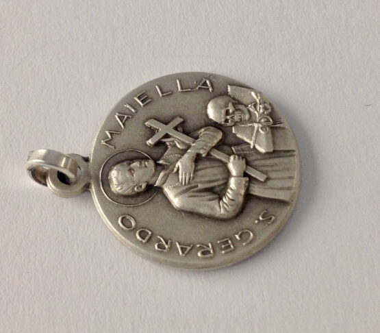 925 STERLING SAINT GERARD MAIELLA MEDAL - Image 4