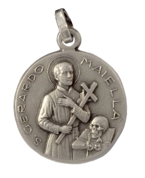 925 STERLING SAINT GERARD MAIELLA MEDAL