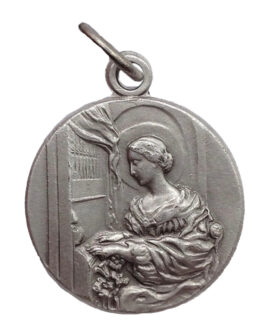 SAINT CECILY MEDAL - PATRON SAINT OF MUSICIANTS