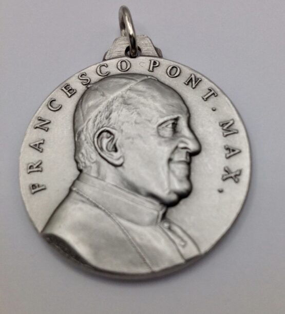 JUBILEE MEDAL 2025 (POPE FRANCIS/OFFICIAL JUBILEE LOGO) - THE PATRON SAINTS MEDALS - 100% MADE IN ITALY - Image 4